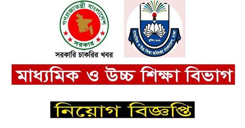 Directorate of Secondary and Higher Education SHED Job Circular –shed.gov.bd